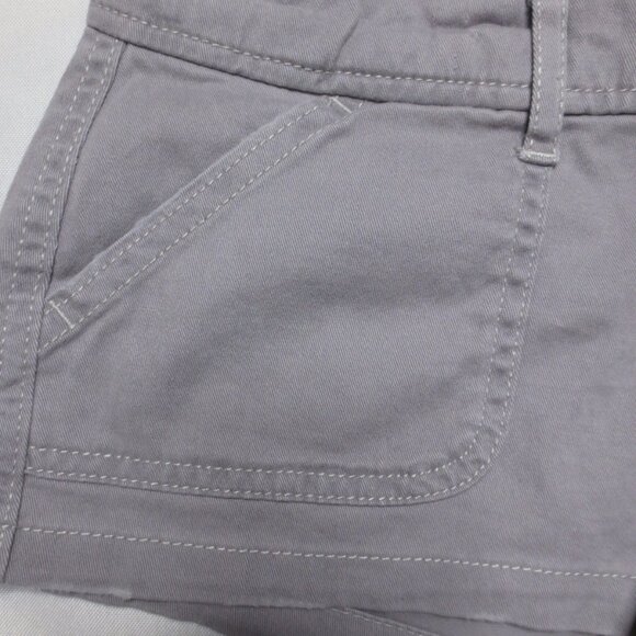 NWT HOLLISTER womens SHORTS juniors SO CAL STRETCH low rise GRAY size 1 - Picture 2 of 11